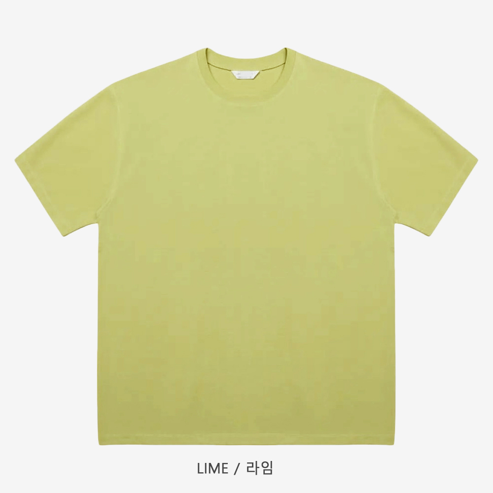 반팔 티셔츠 옐로우 색상 이미지-S1L62