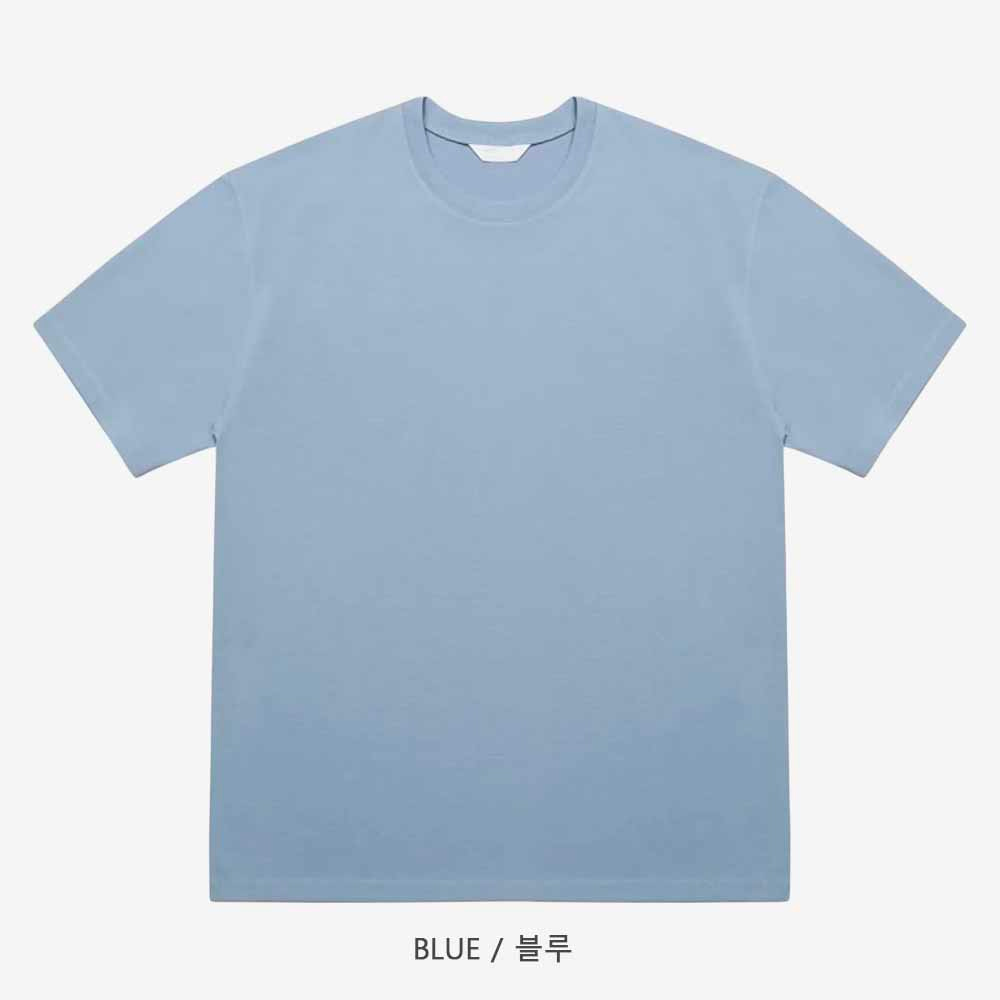 반팔 티셔츠 라벤더 색상 이미지-S1L56